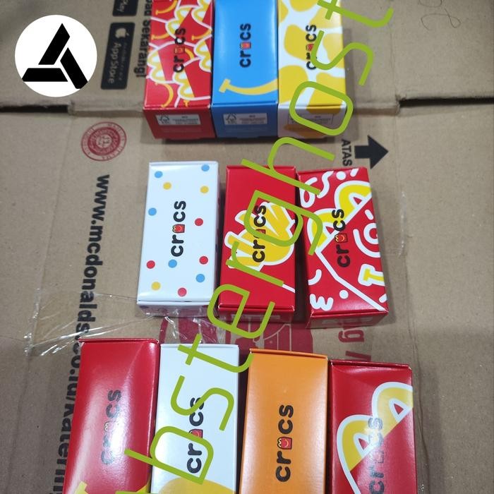 ASLI MCD x CROCS Mainan Toys Happy Meal McD CROCS / Mc Donalds Merchandise Original Happy Meal MCD