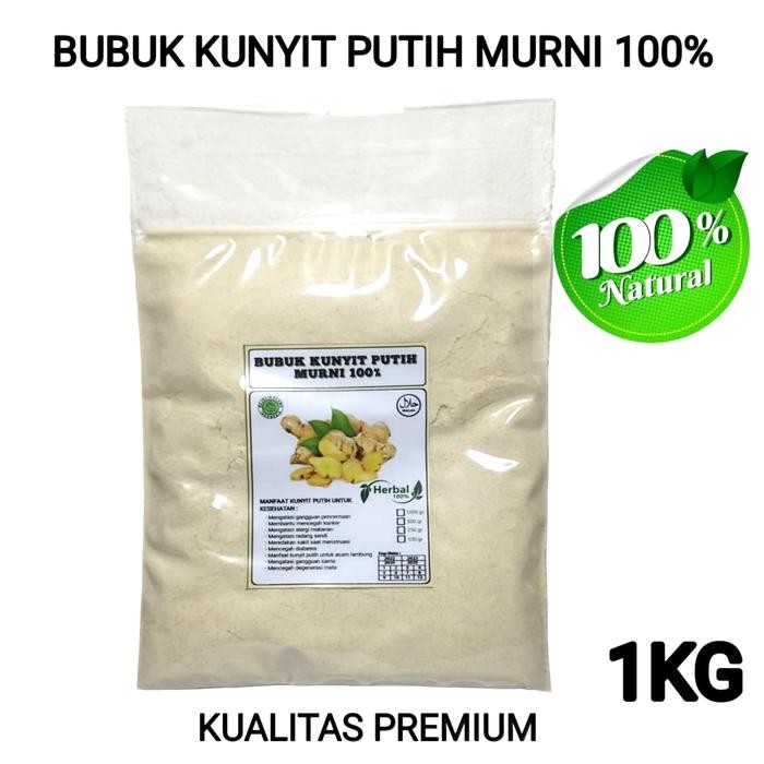 

Terlaris Bubuk Kunyit Putih Murni Kunir Putih Bubuk Kunyit Putih Asli Isi 1Kg