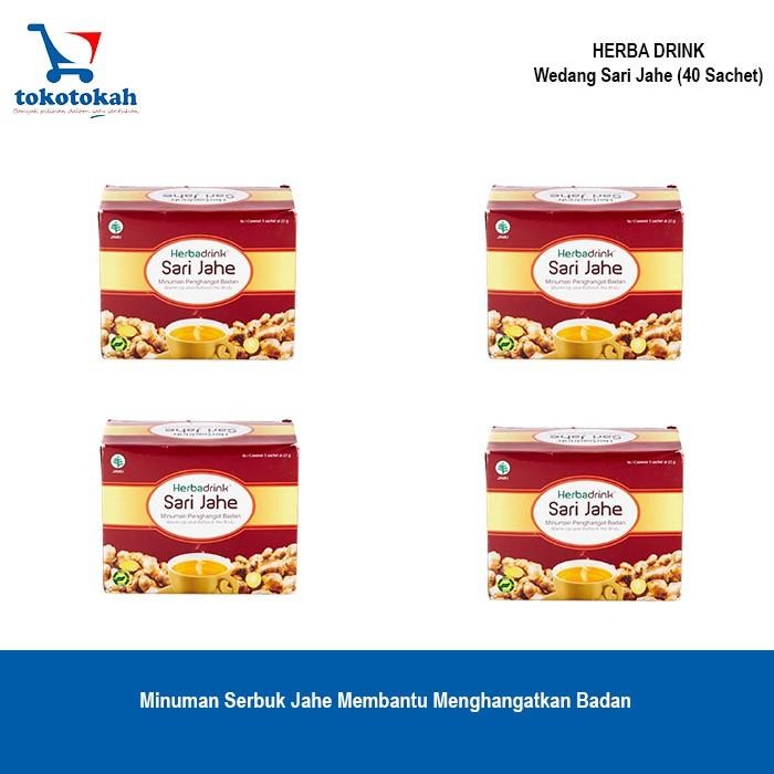 

Terlaris ( 4 Dus) Herbadrink Kunyit Asam Minuman Herbal Haid Produksi Konimex