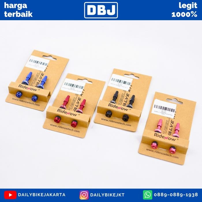 Ridenow Tubeless Valve Pentil Tubeless Valve Sepeda Roadbike #Gratisongkir #Sale #Discount