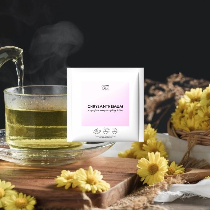 

TERMURAH!! Teh Celup Bunga Krisan / Chrysanthemum Flower Tea (1Pcs Tea Bag SACHET)