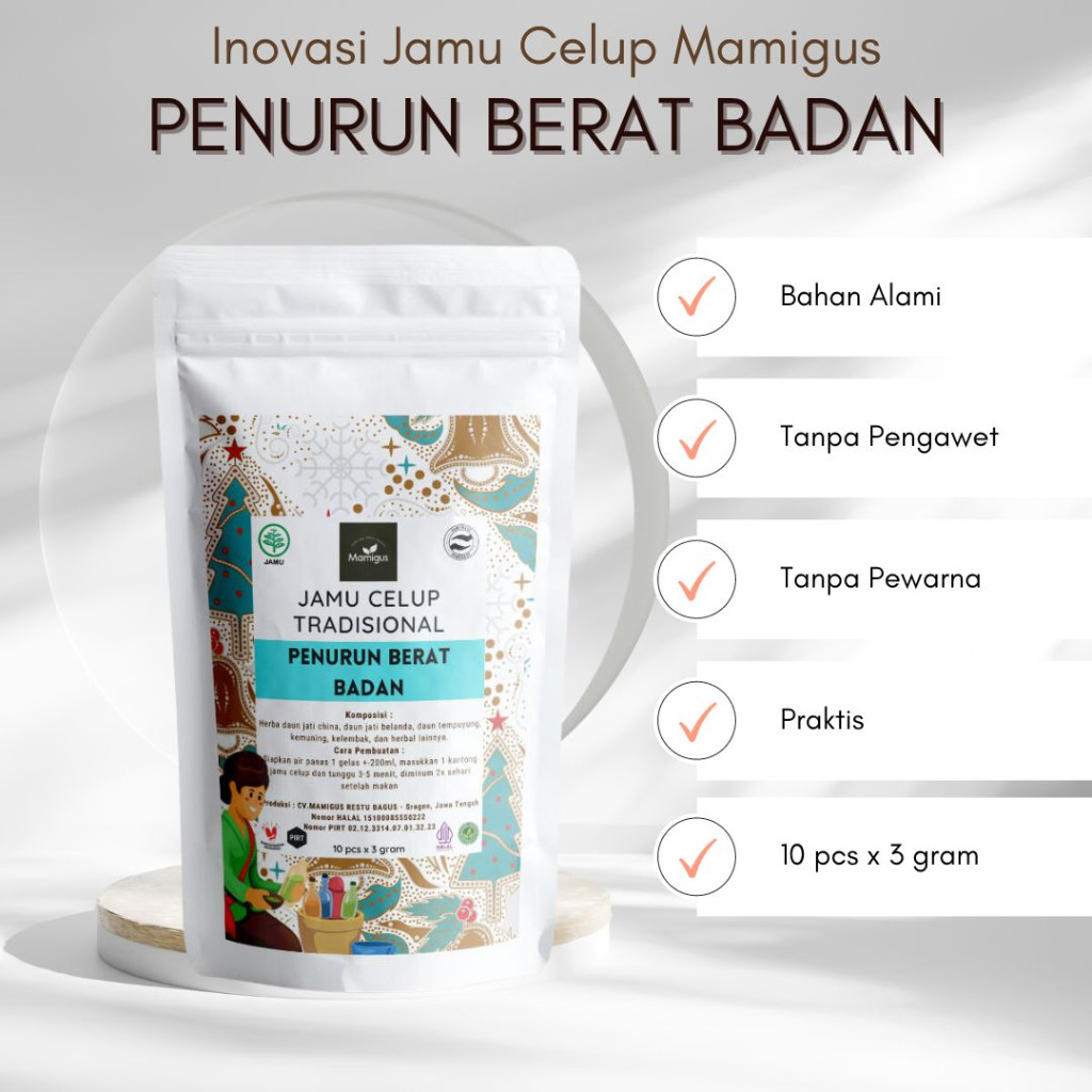 

TERMURAH!! Jamu Celup Tradisional PENURUN BERAT BADAN