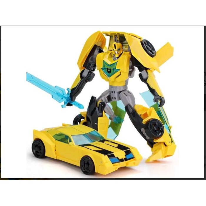 Mainan Robot BumbleBee Transformers Robots in Disguise Warrior Class