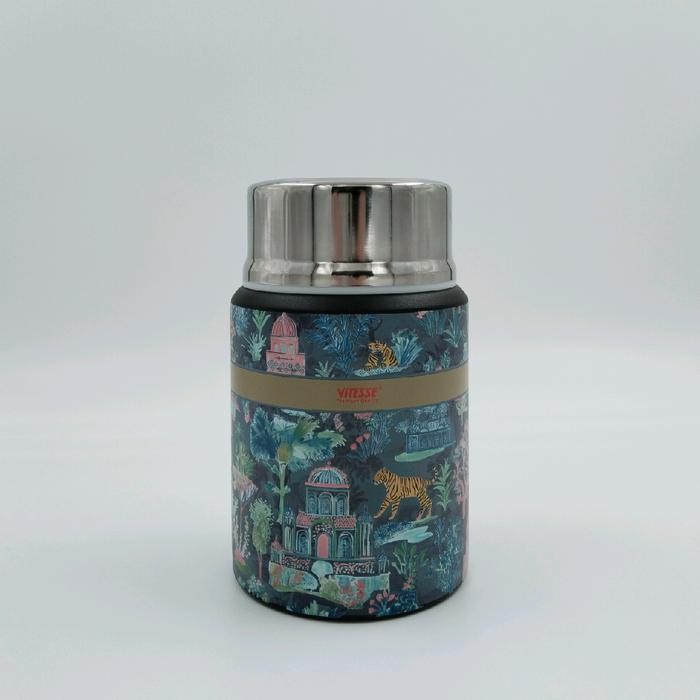

Tempat Makanan dan Minuman Stainless Steel 500ML Mudah Dibawa - Desain picture cantik tersedia untuk