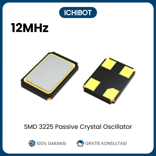 SMD 3225 Passive Crystal Oscillator 12MHz