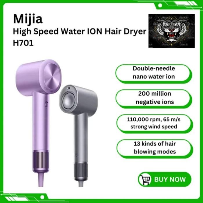 Xiaomi High Speed Water ION Hair Dryer H701 1600W Pengering Rambut