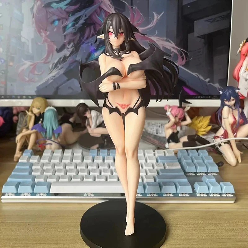 26Cm Hentai Bfull Fots Japan Anime Figure Succubus Insight Girl Action Figure Little Demon Lilith