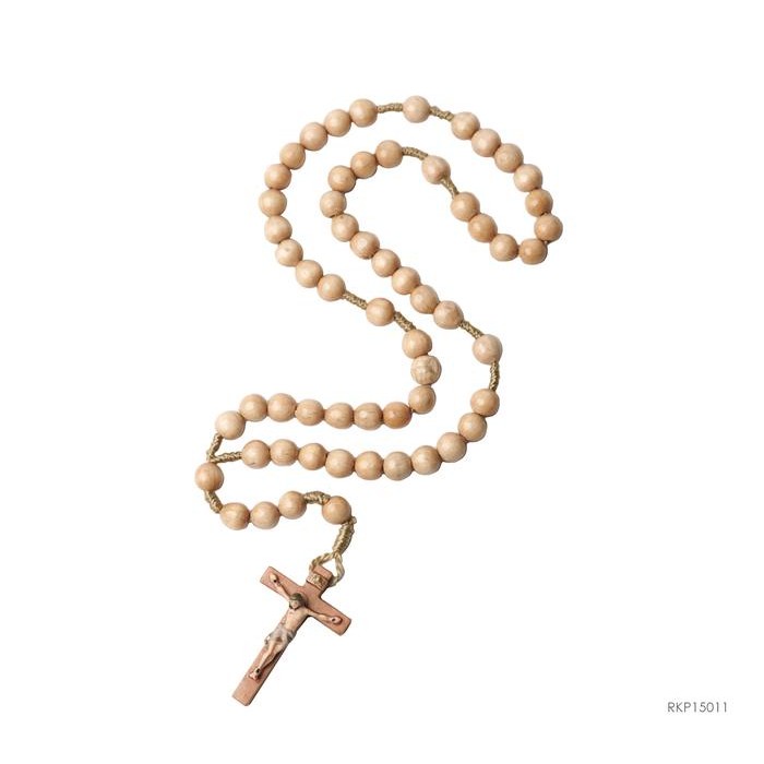 

SALE ROSARIO FULL WOODCARVED CORPUS COLOR, TOKO AVILA READY