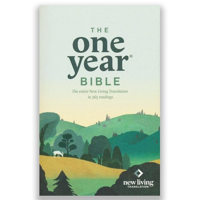 

SALE NLT ONE YEAR BIBLE SOFTCOVER READY
