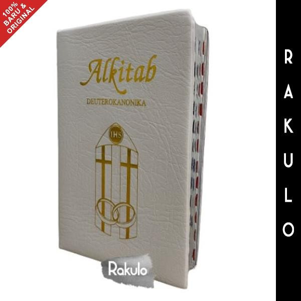 

PROMO ALKITAB WEDDING PERNIKAHAN KATOLIK DEUTEROKANONIKA PUTIH SILVER TB2 READY