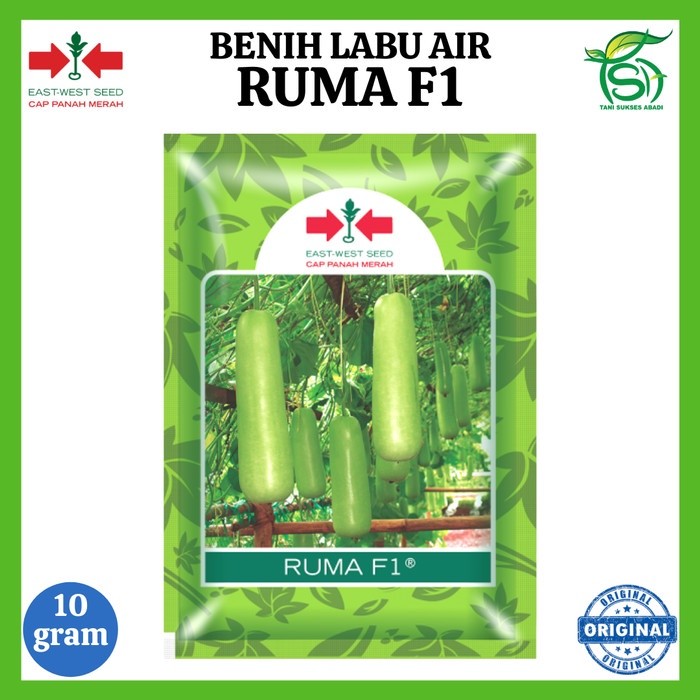 Benih Labu Air RUMA F1 10 Gram - Bibit Cap Panah Merah