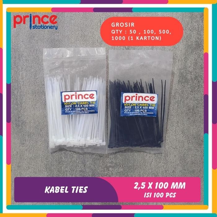 

KABEL TIES 10 CM (2,5 X 100 MM)