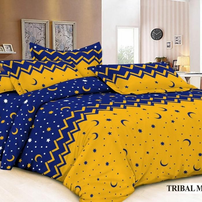 Sprei Halus katun lembut 2in1 Sorong 100x200 rumbai, 100x200 (Keyron)