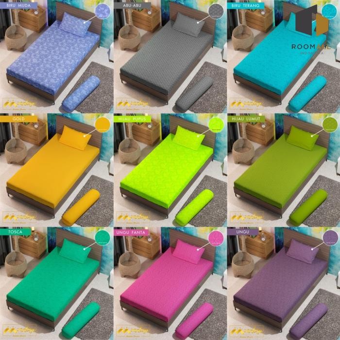 Sprei Monalisa Polos Embos Ukuran 120x200 Seprai Polos Monalisa