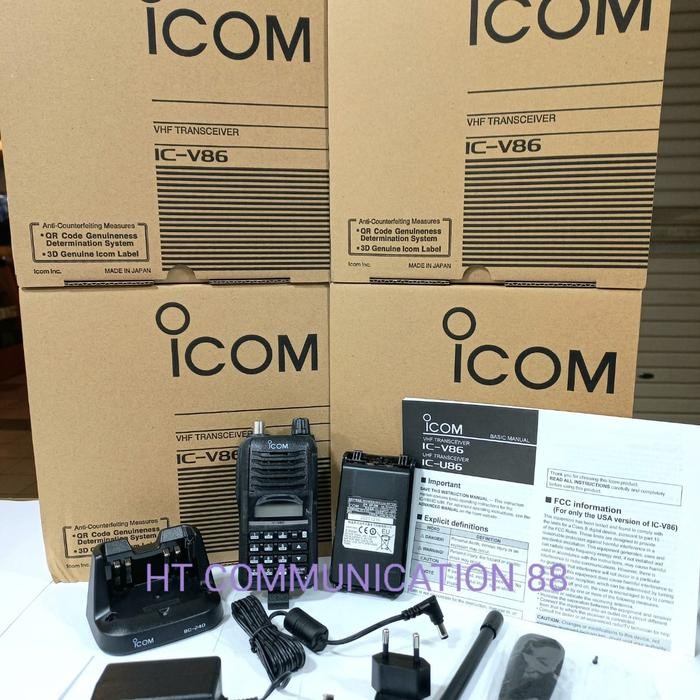 JTTOP" HT ICOM V86 ORIGINAL