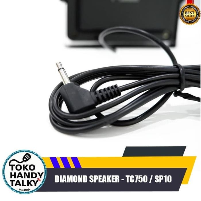 JTTOP" DIAMOND SPEAKER TC750 SP10 EXTERNAL SPEAKER HT RIG KENWOOD YAESU ICOM