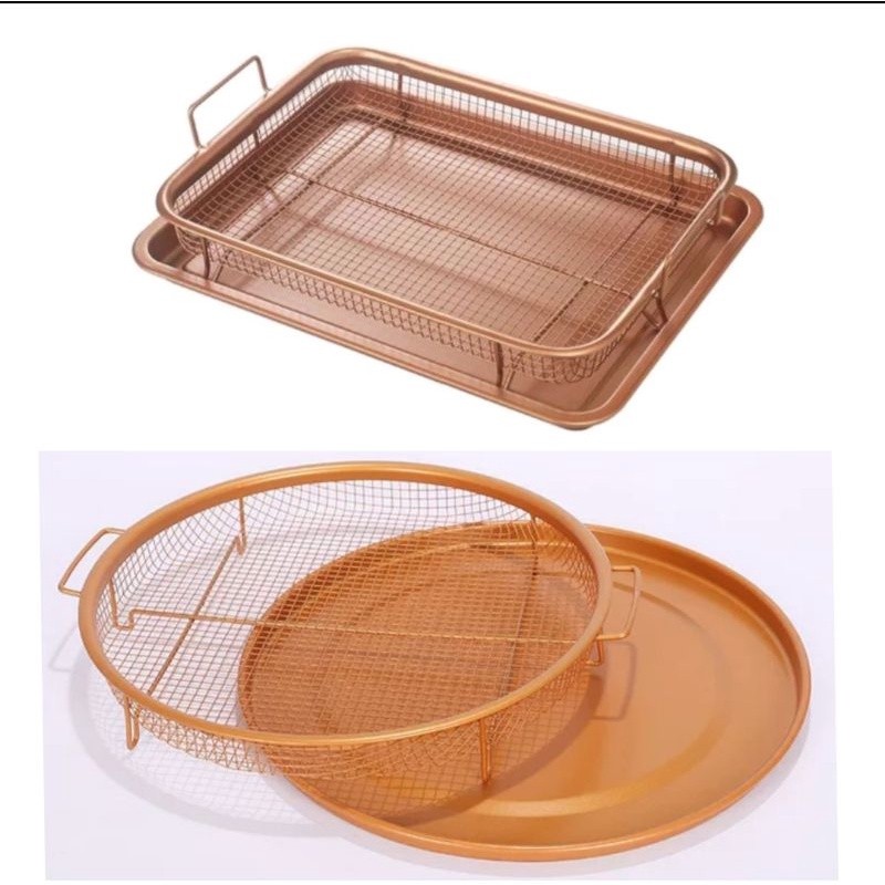 Aveline Cooper Crisper Tray / Baking Tray / Oven Tray / Peniris Minyak / Crisper Tray / Cooling