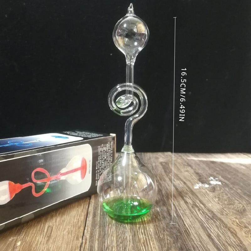 Bottle Desktop Hand Boiler Purple Glass Craft Hourglass