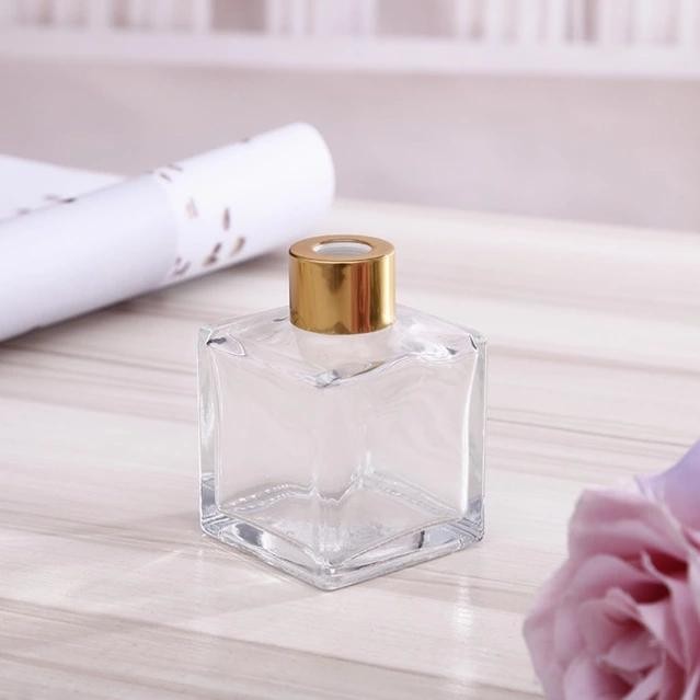 Botol Kaca Reed Diffuser 100ml Kotak / Botol kaca pewangi refill