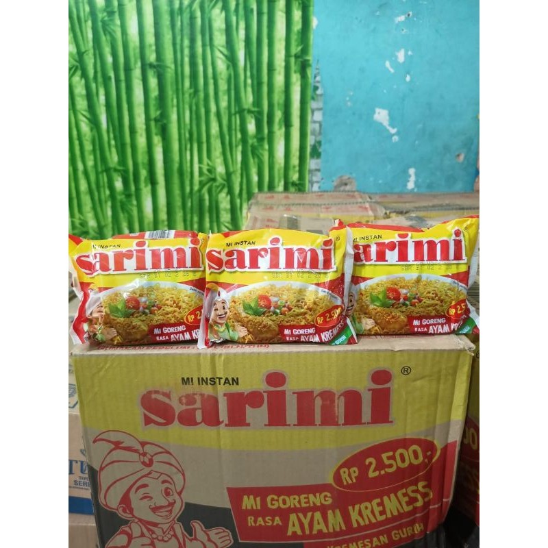 

Konter Makanan 1 Dus Sarimi Goreng Ayam Kremes 40 Pcs (Exp 2025)