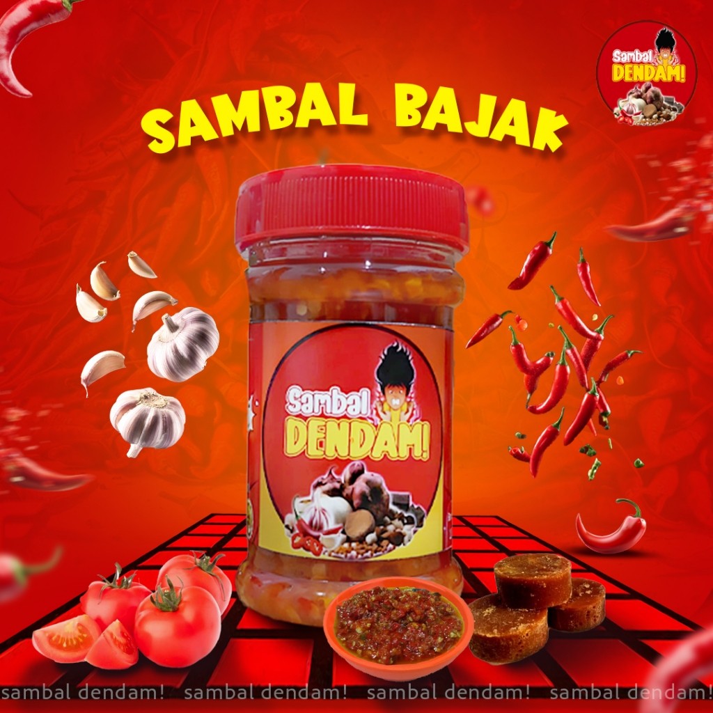 

Konter Makanan Sambal Bawang - Sambal Bajak - Sambal Kecombrang - Sambal Dendam Mix 3 Rasa - 360