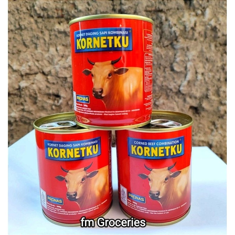 

Konter Makanan Pronas Kornetku Daging Sapi 340 Gram