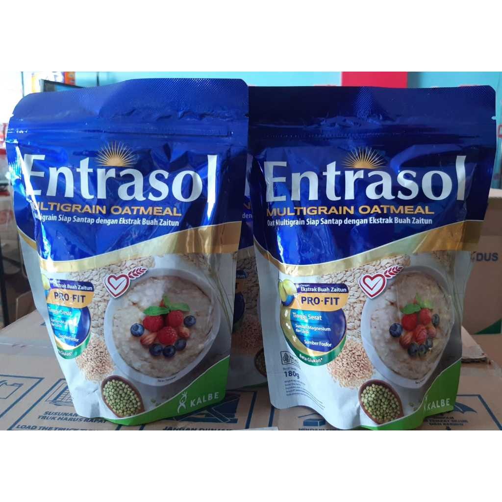 

Konter Makanan Entrasol Multigrain Oatmeal 180G Exp 2026