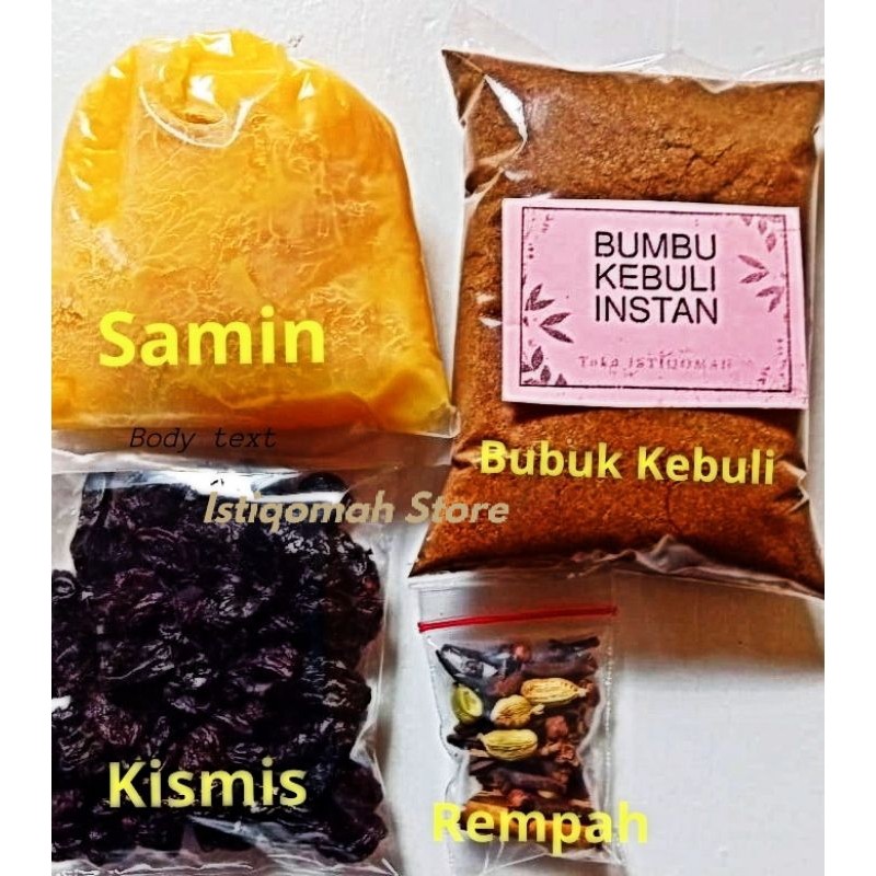 

Sensasi Lezat Bumbu Nasi Kebuli Paket Hemat Untuk 1 Kg Beras