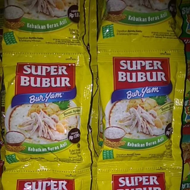 

Konter Makanan Buryam Bubur T Rasa Ayam 10Sachet