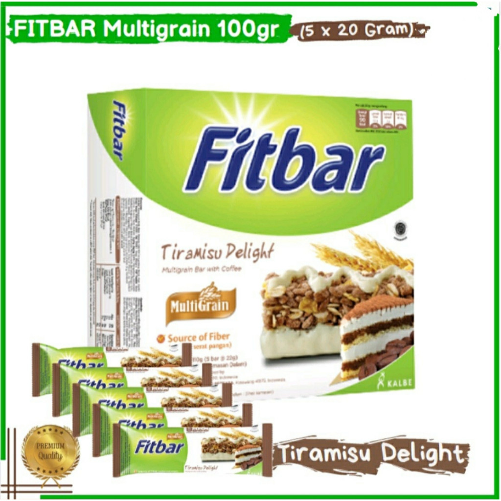 

Sensasi Lezat Fitbar Delicious Multigrain Bar [5X22Gr]