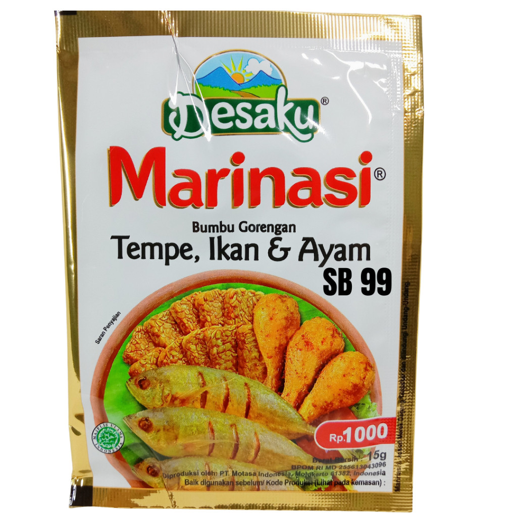 

Sensasi Lezat Marinasi Desaku Sachet Isi 12