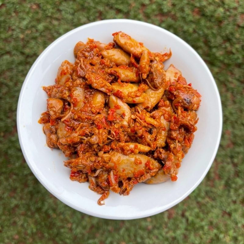 

Sensasi Lezat Cumi Tornado - Rasa Balado / Baby Cumi Balado / / Kirim Seluruh Indonesia / Rempah