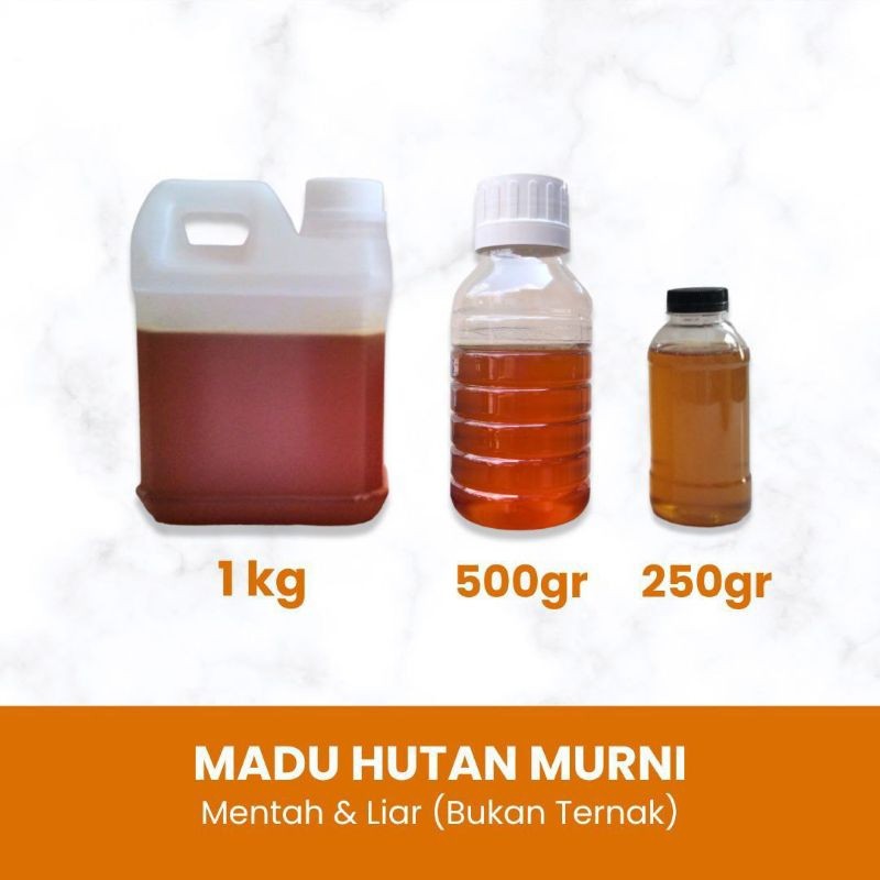 

Sensasi Lezat Madu Hutan Asli 100% Murni Alami 1Kg- Tanpa Campuran, Jaminan Original