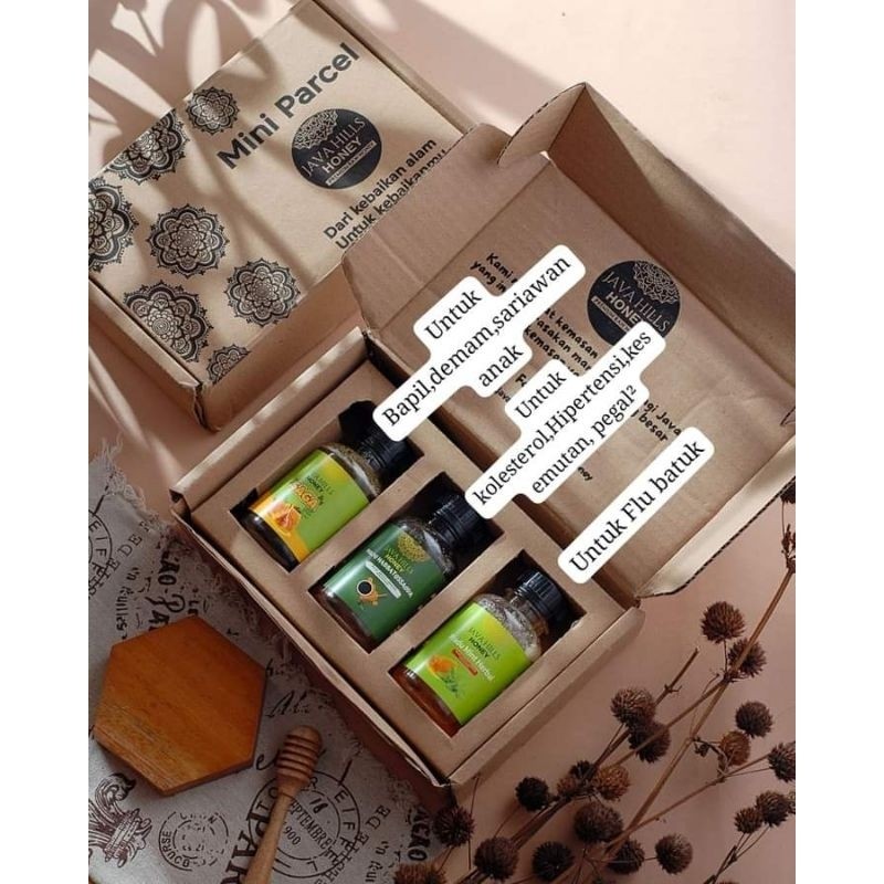 

Sensasi Lezat Java Hills Honey Mumtaz Madu Mini Hampers 160 Gram Javahills Honey