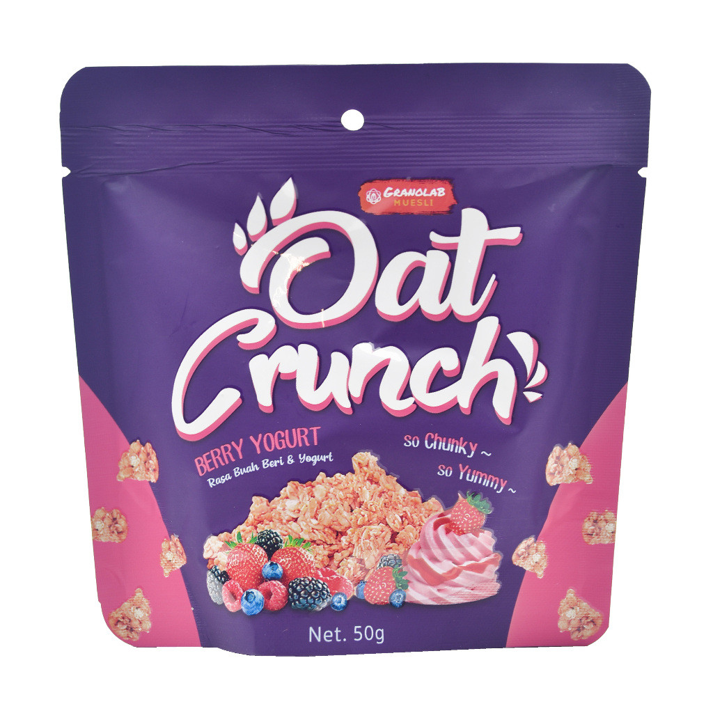 

Sensasi Lezat Cemilan Sereal Gandum Oat Crunch 50 Gr
