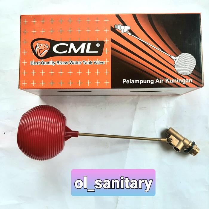 Pelampung Bola Kuningan Pelampung Air Toren Otomatis Pelampung Toren