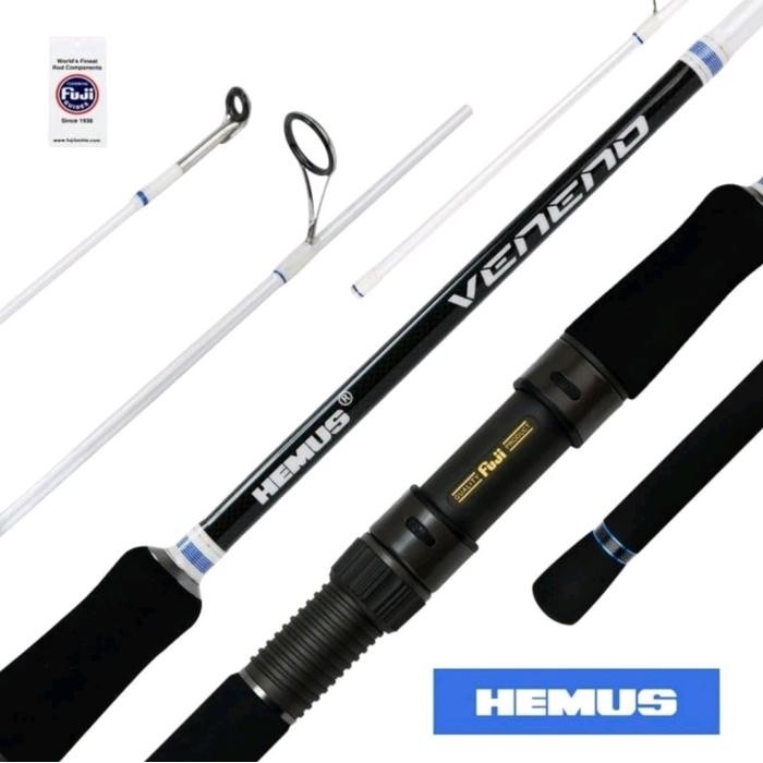 Joran Pancing Hemus Veneno FUJI ALCONITE Reel SEAT FUJI