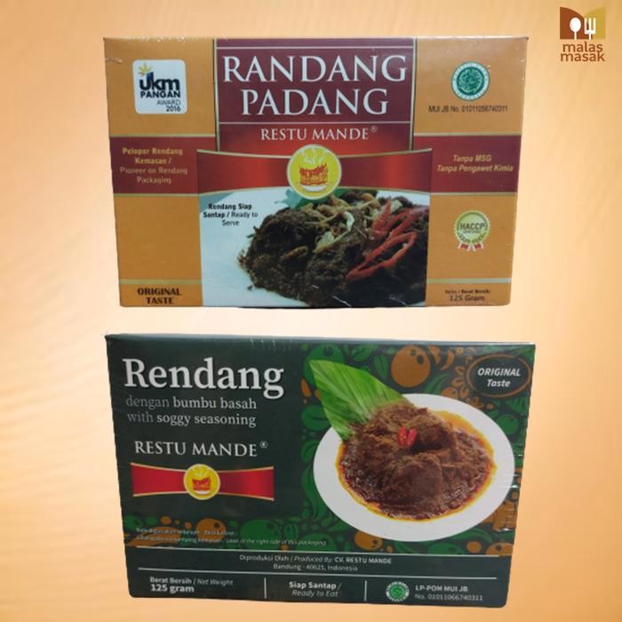 

Rendang Sapi 125 gram New