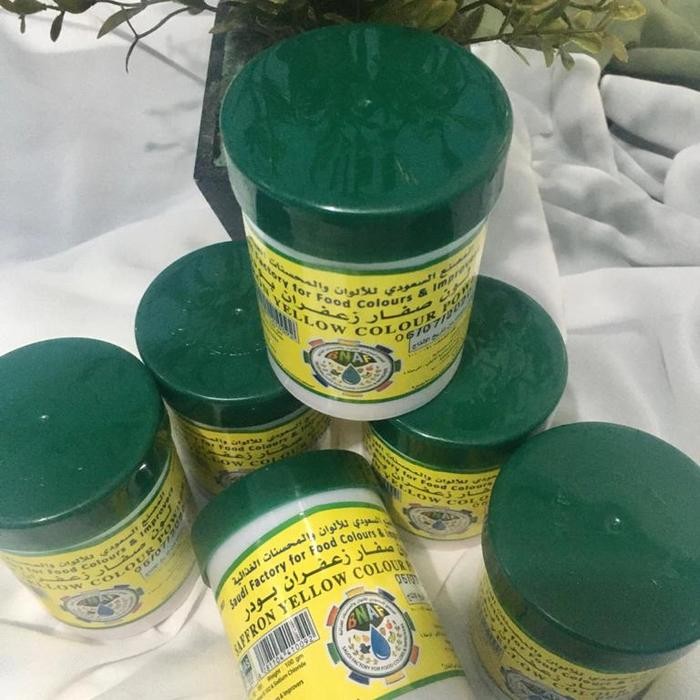 

Saffron Yellow Colour Powder/ Pewarna Makanan Import Original Safron New