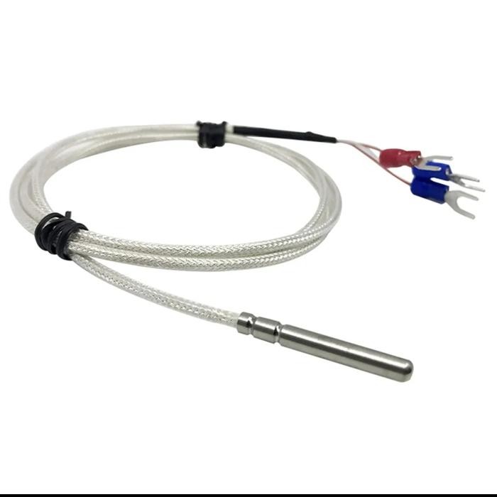 Rtd Pt1000 Sensor Suhu Pt 1000 Model Kabel Tahan Air Class A New
