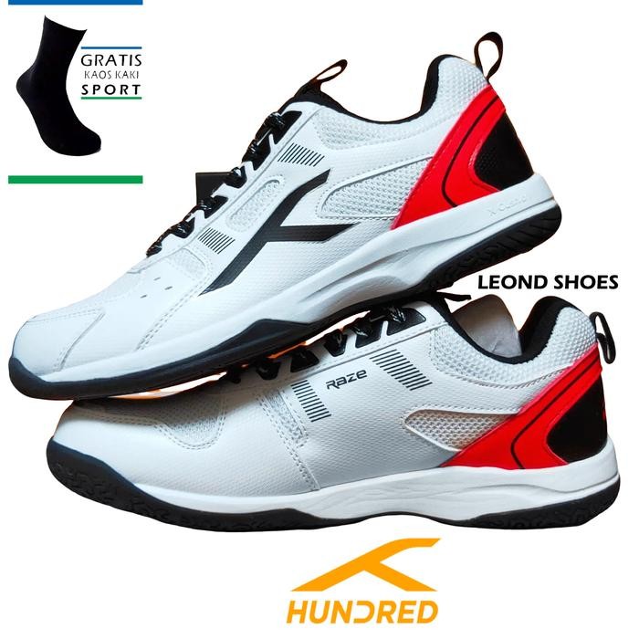 Sepatu Badminton Anak Dan Dewasa Hundred Raze Original Sepatu Badminton Bulu Tangkis Hundred Raze