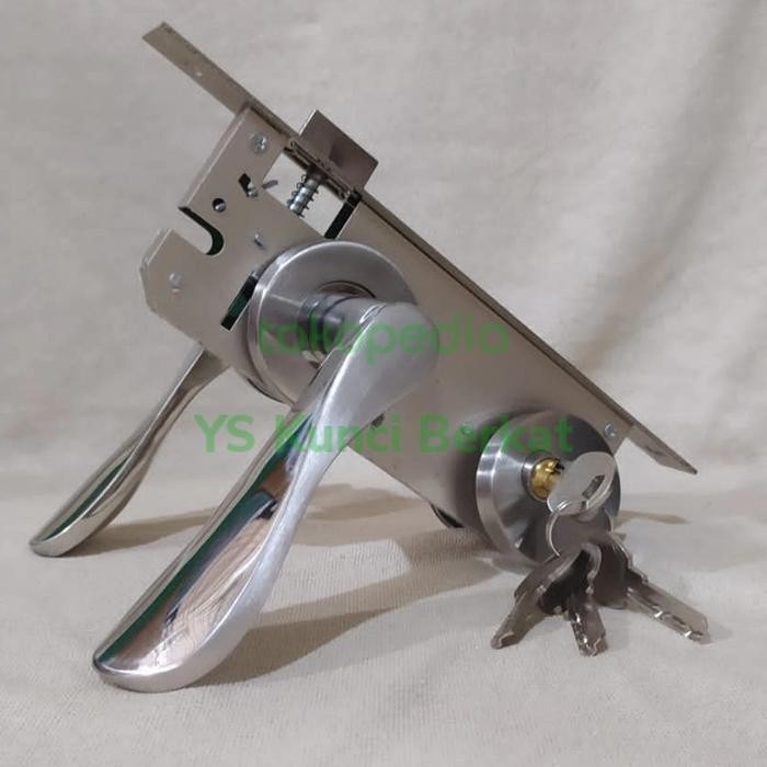 Masih Ada. Kunci Pisah+Silinder Knop/ Kunci Pintu Kayu/ Kunci Pisah Pintu Kayu