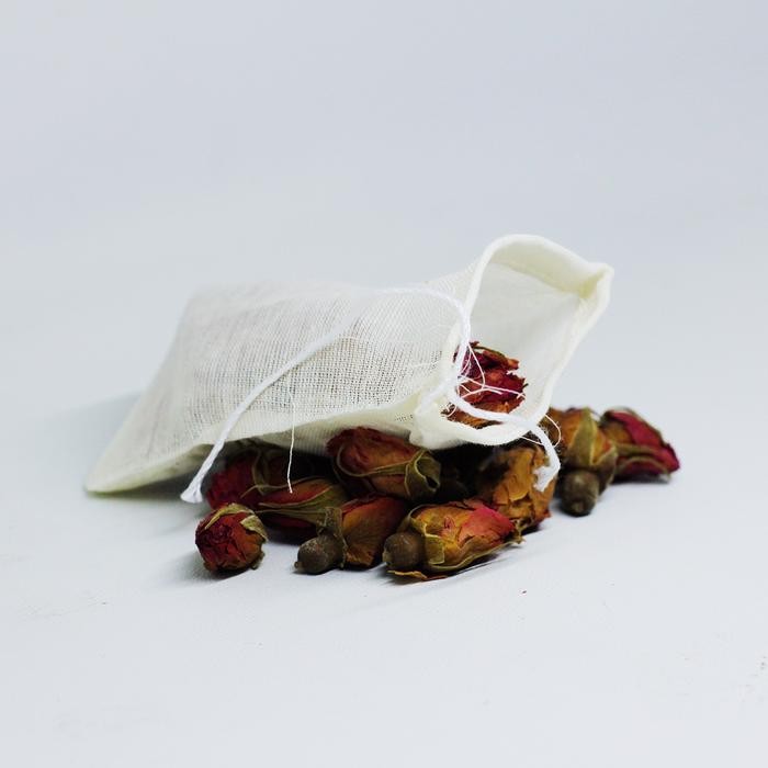 

10 x 15 cm - Reusable Tea bag / Kain Kantong Teh Celup PREMIUM