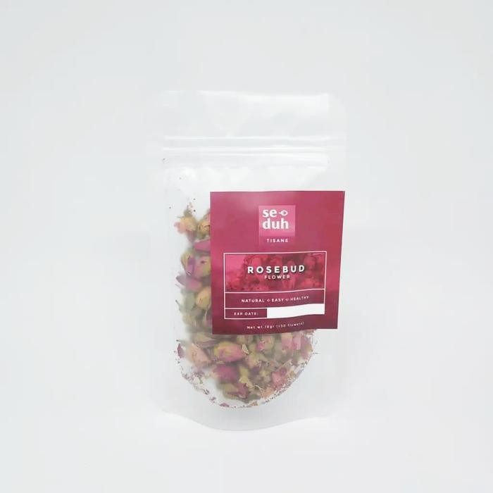 

SEDUH Bunga Mawar Kering Teh Rose Bud Tisane 10 Gram PREMIUM