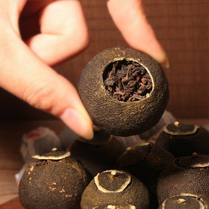 

Green Citrus Puerh tea / Orange Pu erh tea / teh Pu Er dengan Jeruk PREMIUM