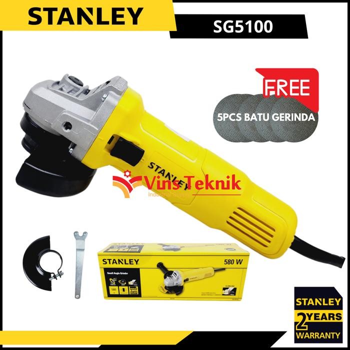 STANLEY SG5100 Mesin Gerinda Listrik 4" Angle grinder