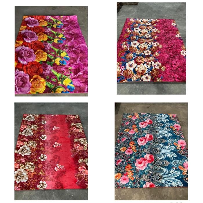 KARPET MALAYSIA PANDA Karpet BUSA PERMADANI busa flanel 90X140