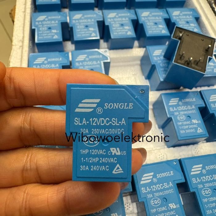 Ready.. Relay 12V 5Pin Songle Kodok Relay 12V 5Pin Kodok