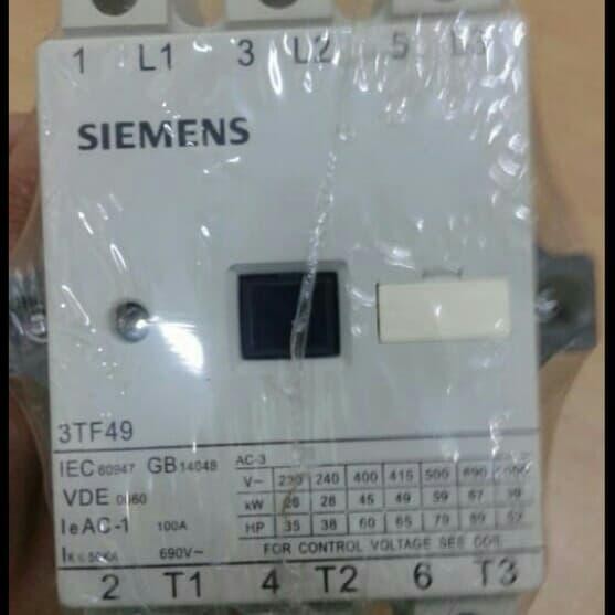 CONTACTOR / KONTAKTOR TIPE 3TF49-22 220V MERK SIEMENS GRATIS ONGKIR