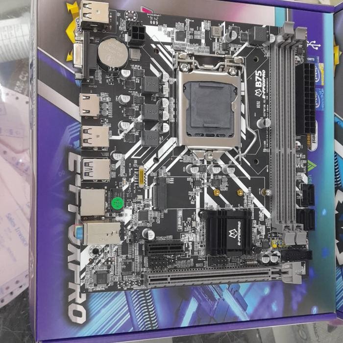 MOTHERBOARD EFFOXPRO B75 LGA 1155 GEN 2/3